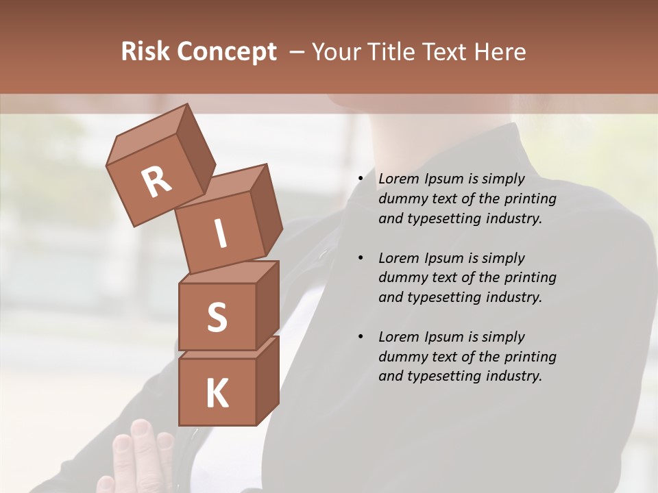 Beautiful Stern Young PowerPoint Template