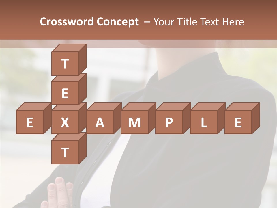 Beautiful Stern Young PowerPoint Template