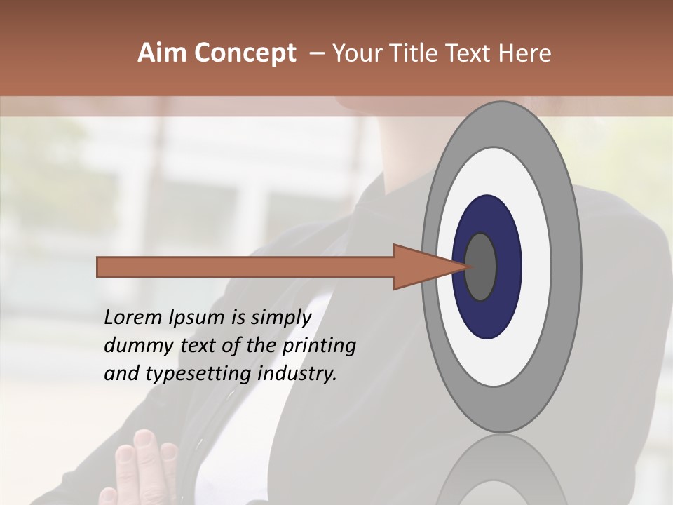 Beautiful Stern Young PowerPoint Template