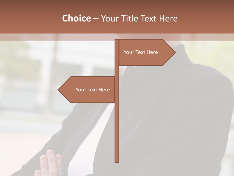 Beautiful Stern Young PowerPoint Template
