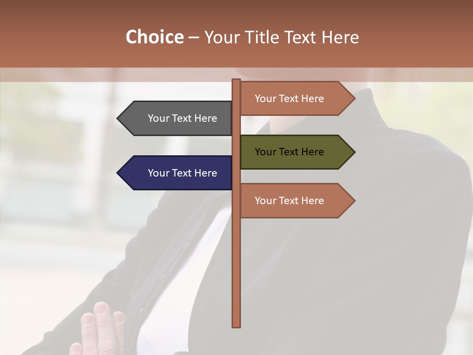 Beautiful Stern Young PowerPoint Template