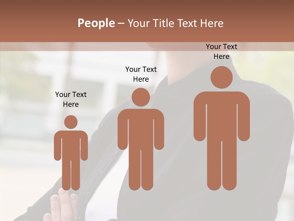 Beautiful Stern Young PowerPoint Template