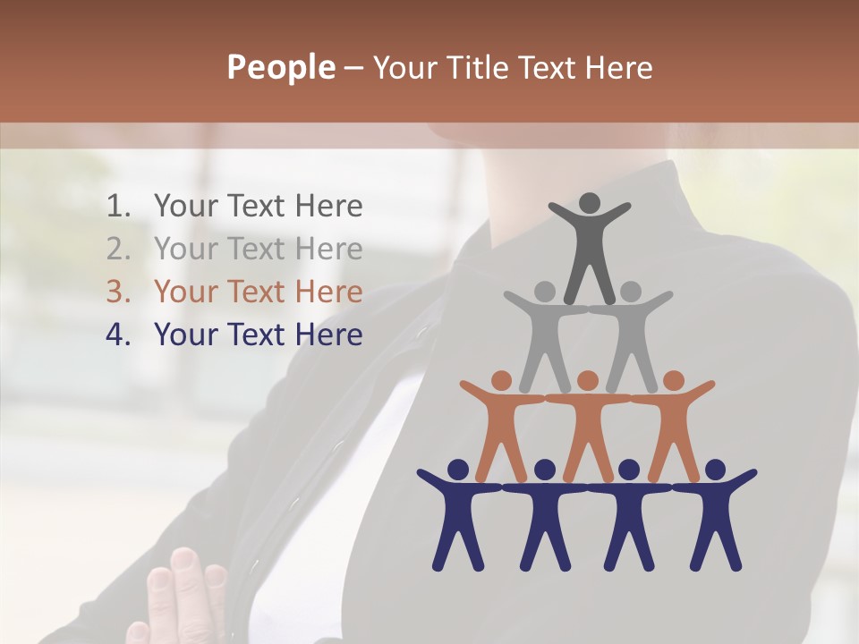 Beautiful Stern Young PowerPoint Template