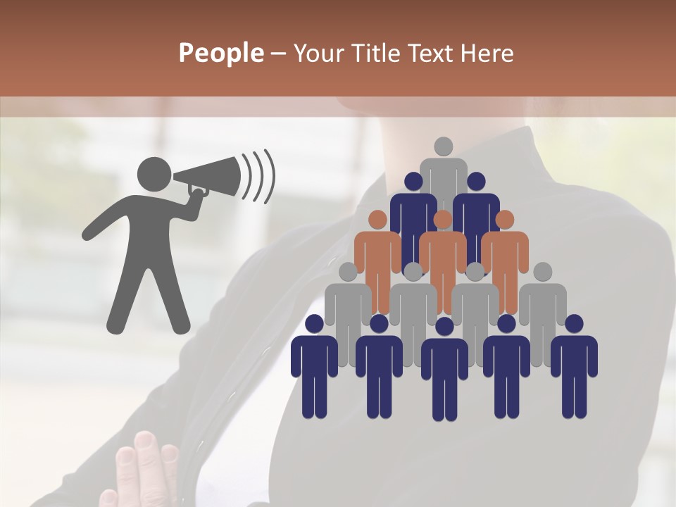 Beautiful Stern Young PowerPoint Template