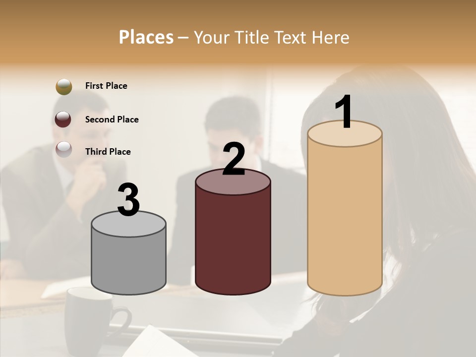 Mature Working Competition PowerPoint Template