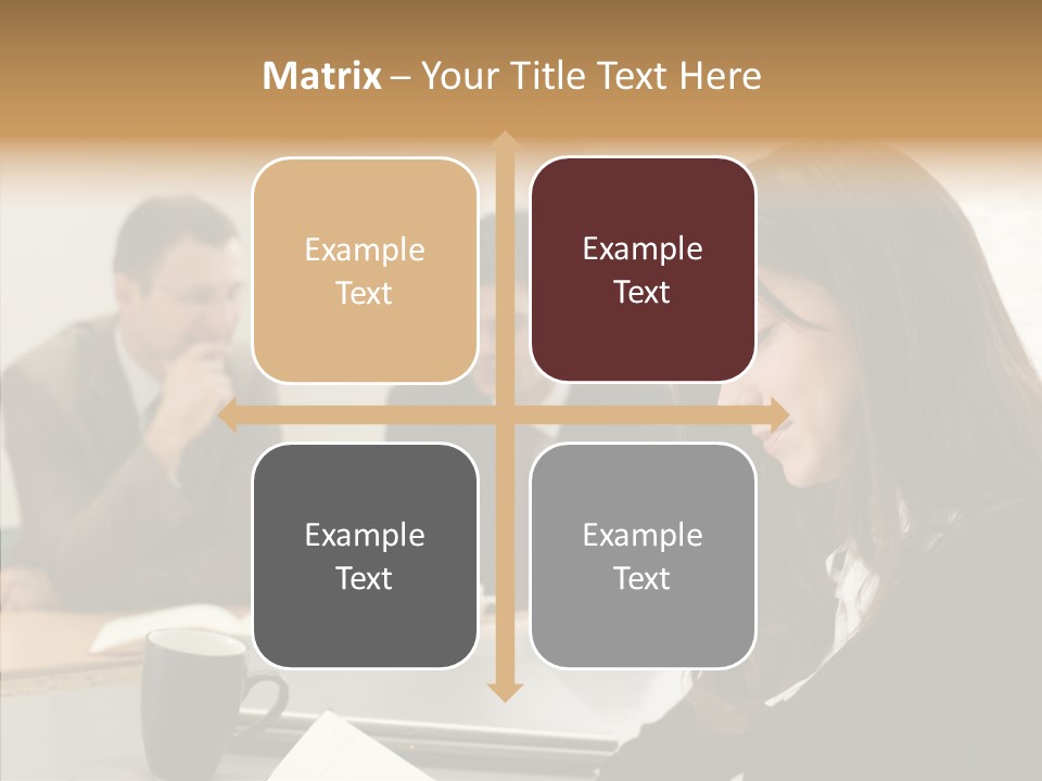 Mature Working Competition PowerPoint Template