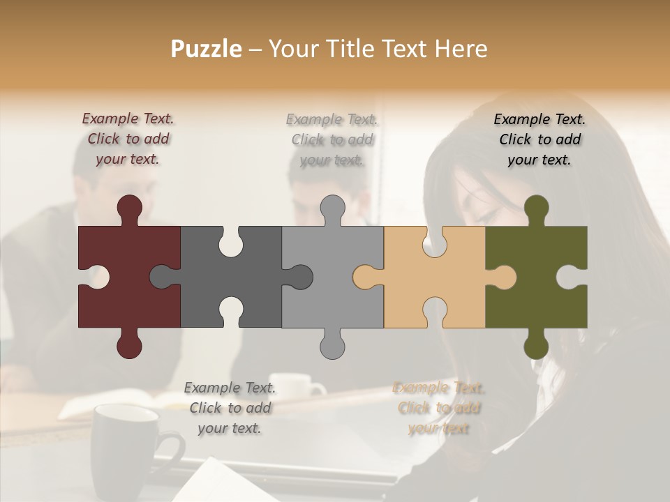 Mature Working Competition PowerPoint Template