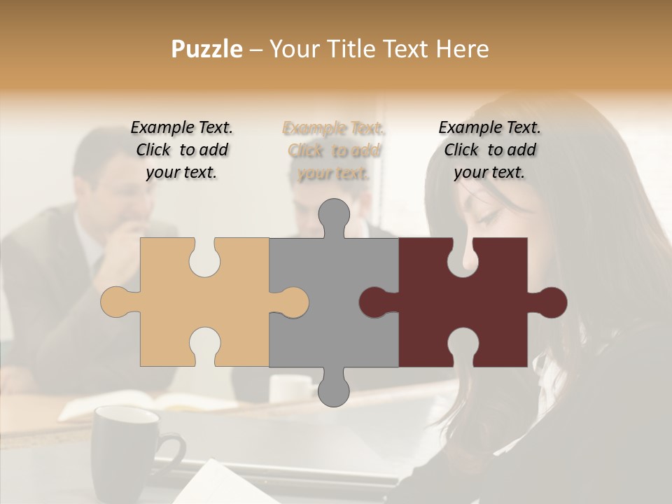 Mature Working Competition PowerPoint Template