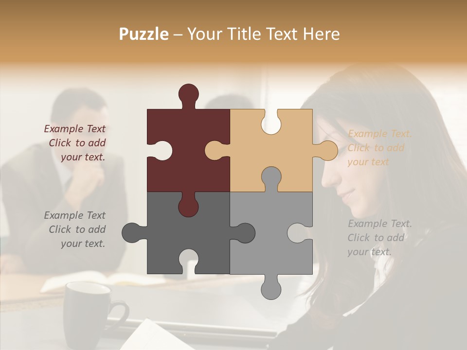 Mature Working Competition PowerPoint Template