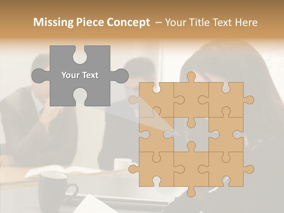 Mature Working Competition PowerPoint Template