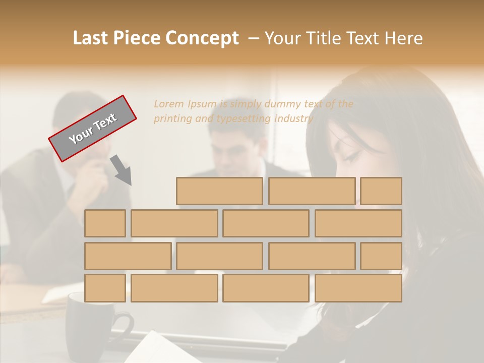 Mature Working Competition PowerPoint Template