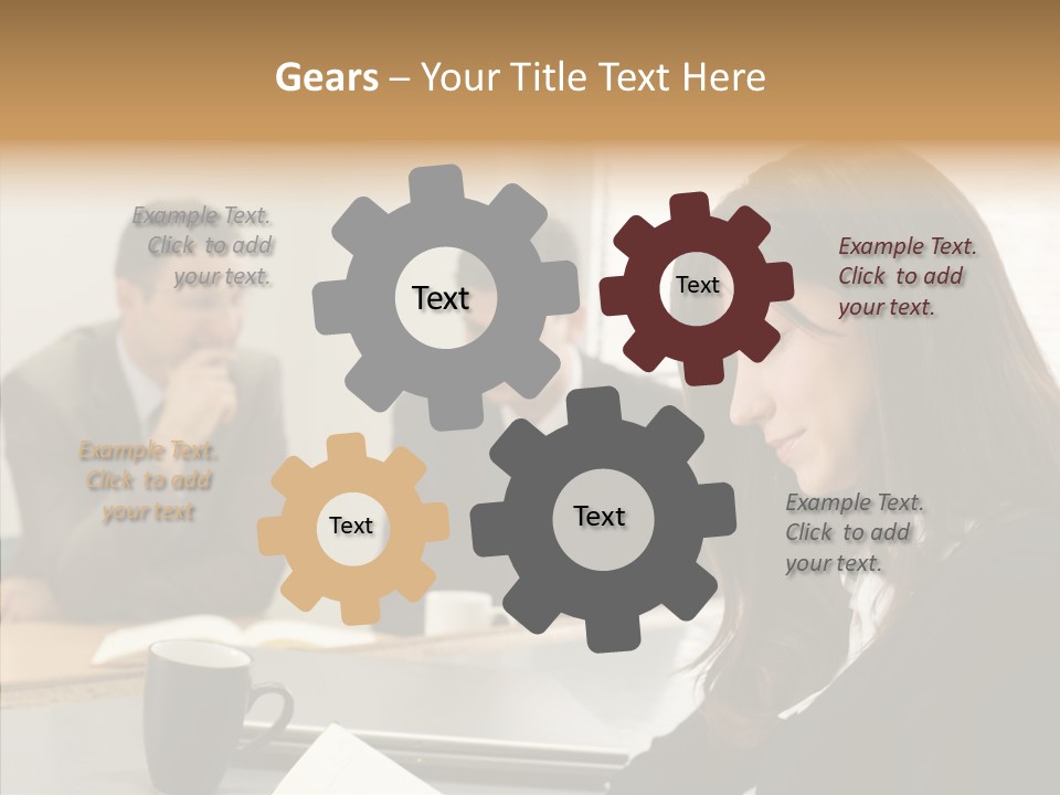 Mature Working Competition PowerPoint Template