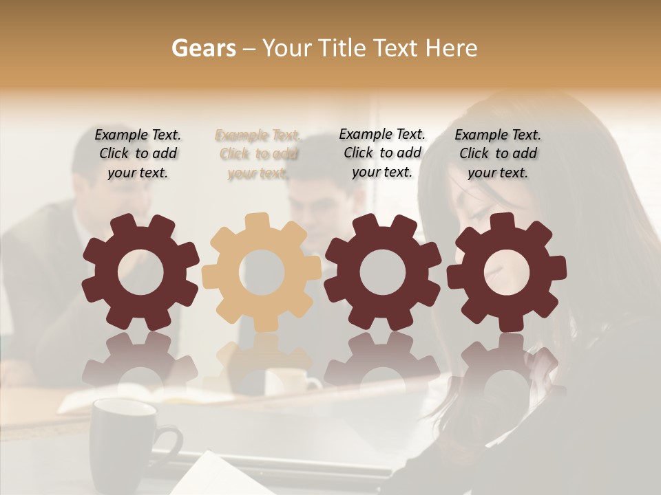 Mature Working Competition PowerPoint Template