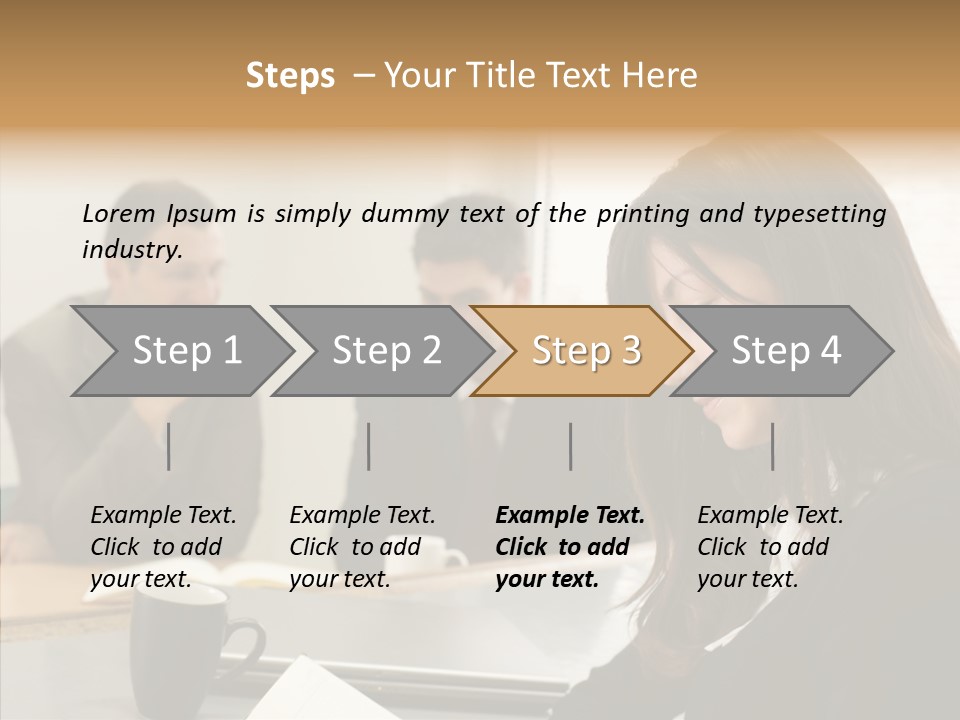 Mature Working Competition PowerPoint Template