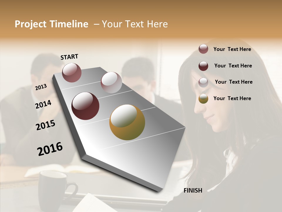 Mature Working Competition PowerPoint Template