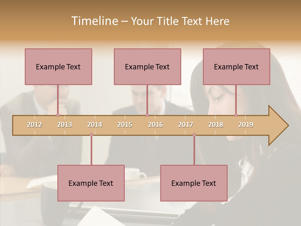 Mature Working Competition PowerPoint Template