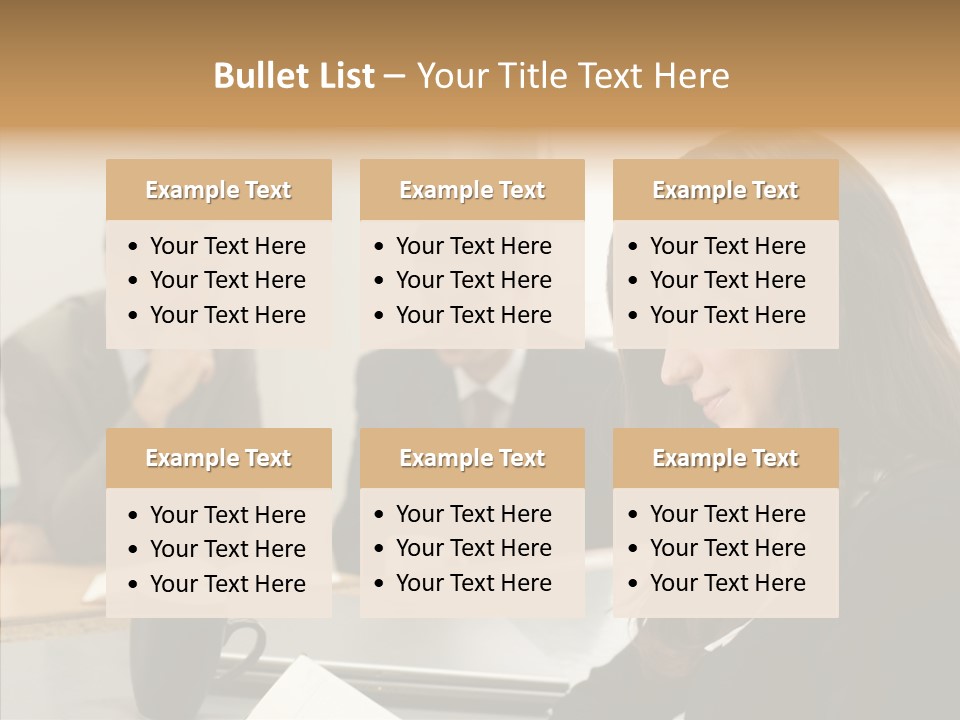 Mature Working Competition PowerPoint Template