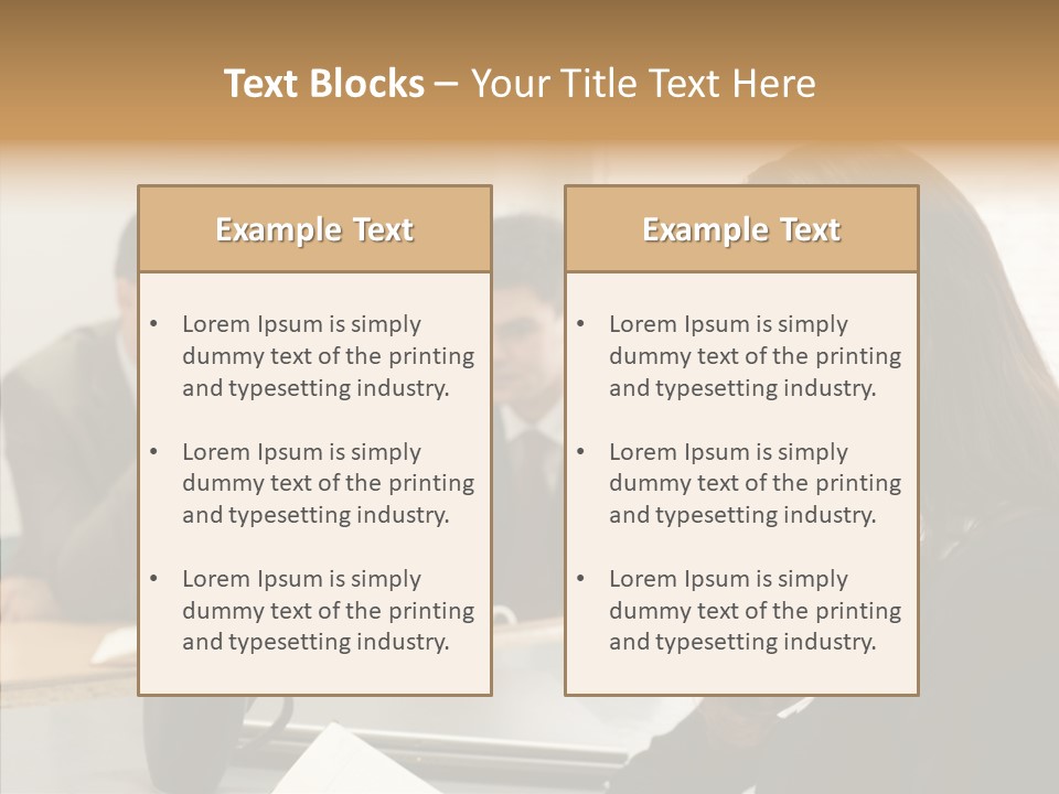 Mature Working Competition PowerPoint Template