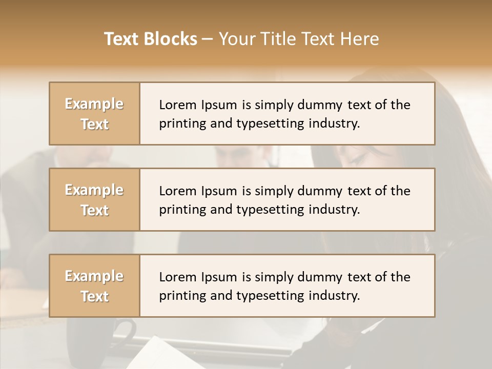 Mature Working Competition PowerPoint Template