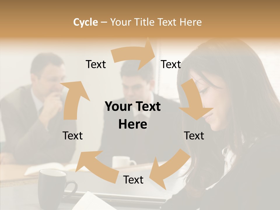 Mature Working Competition PowerPoint Template
