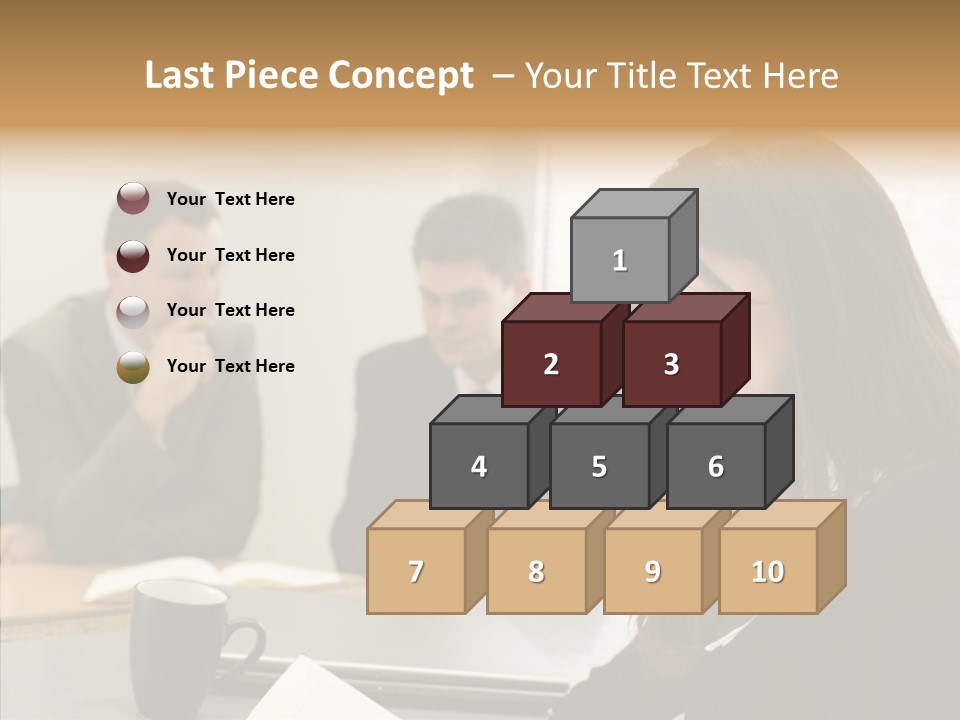 Mature Working Competition PowerPoint Template