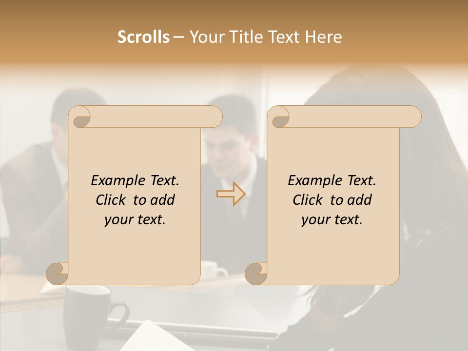 Mature Working Competition PowerPoint Template