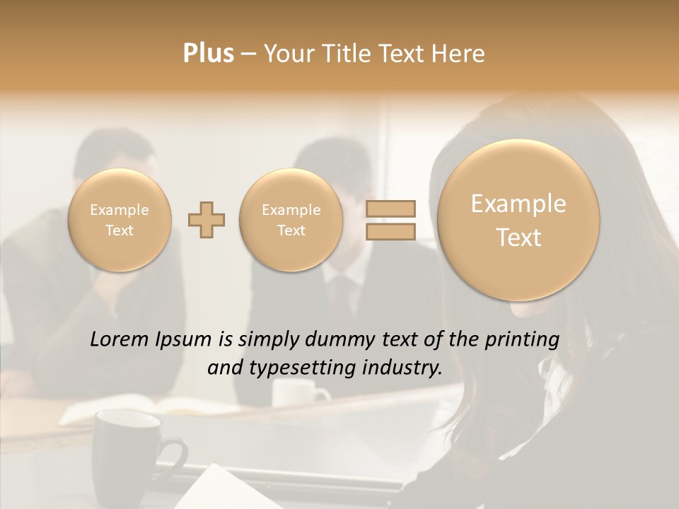 Mature Working Competition PowerPoint Template