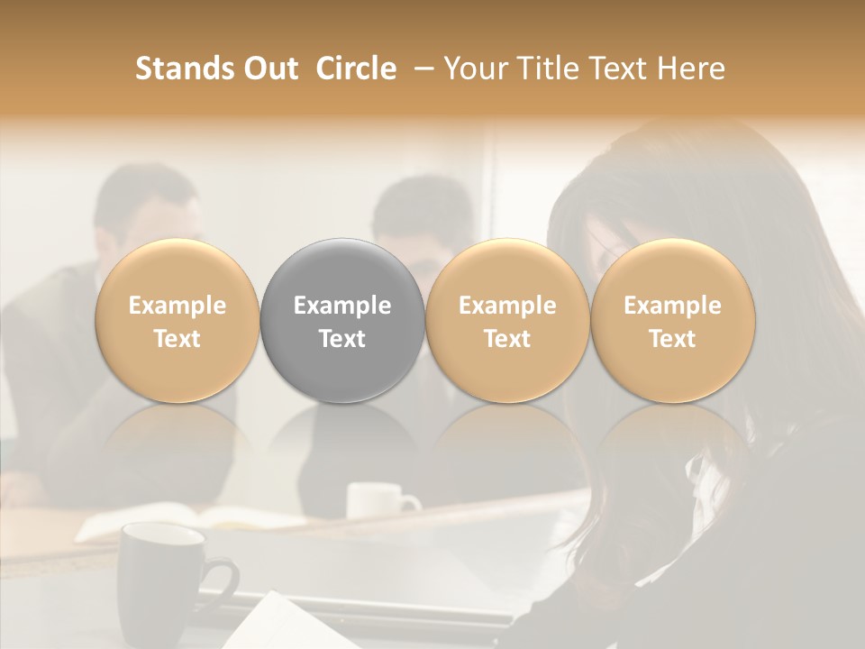 Mature Working Competition PowerPoint Template