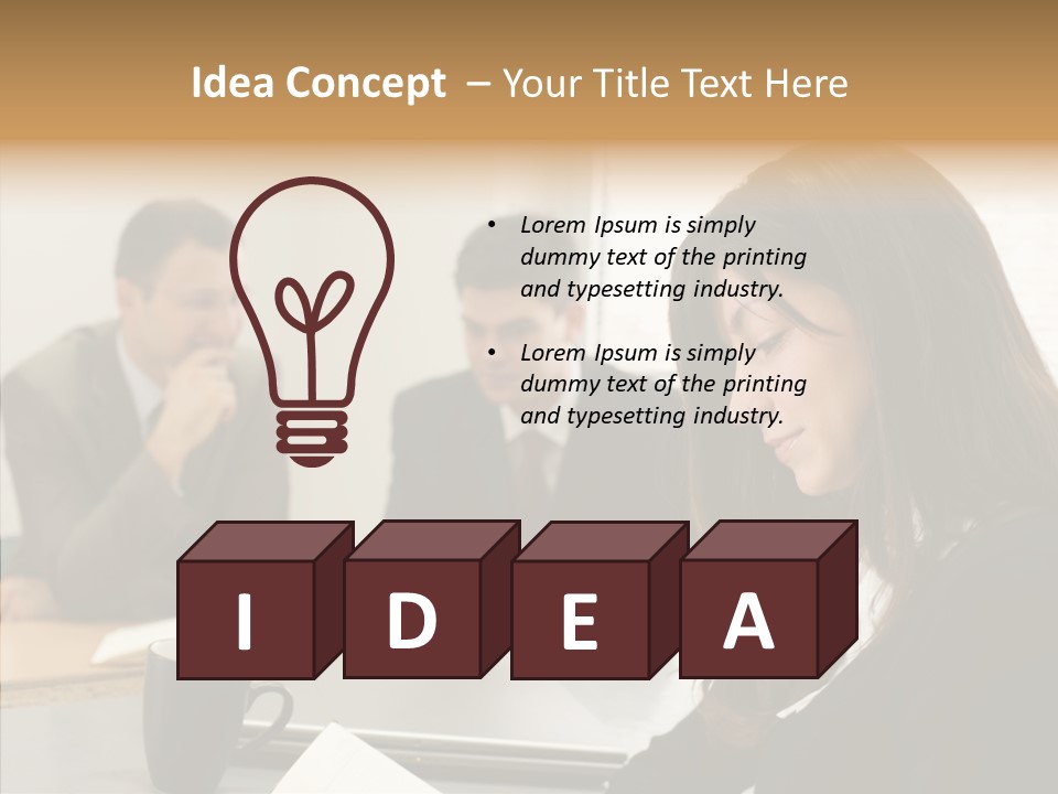 Mature Working Competition PowerPoint Template