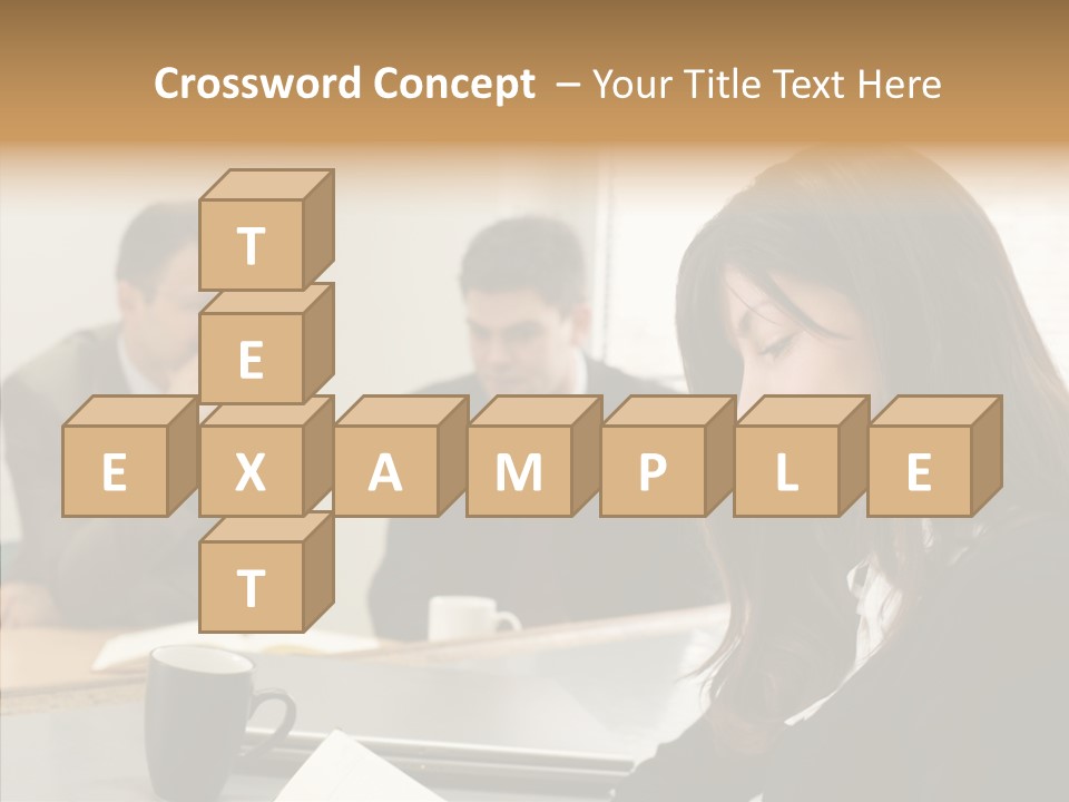 Mature Working Competition PowerPoint Template