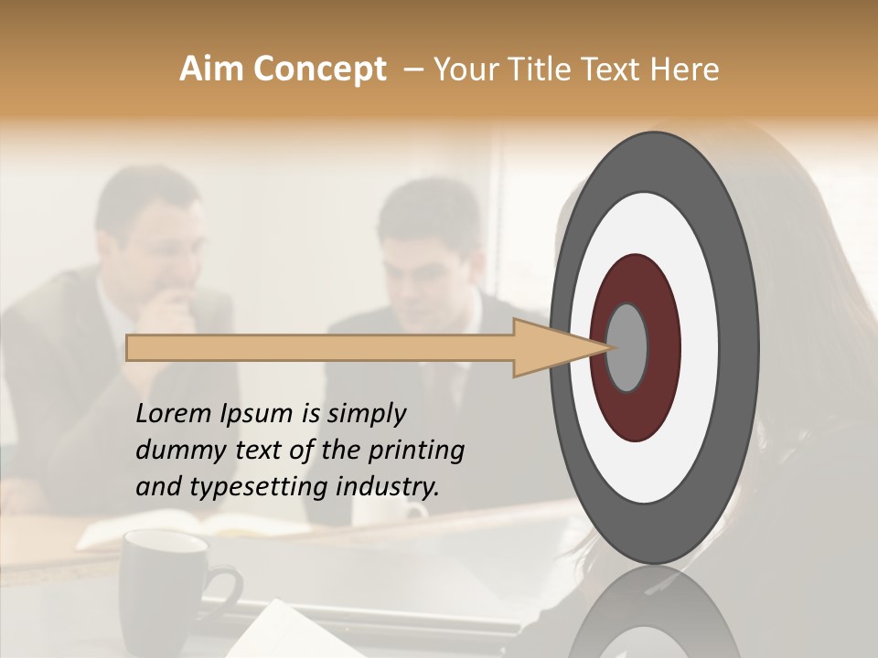 Mature Working Competition PowerPoint Template