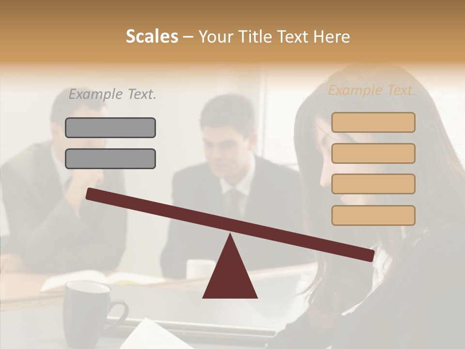 Mature Working Competition PowerPoint Template