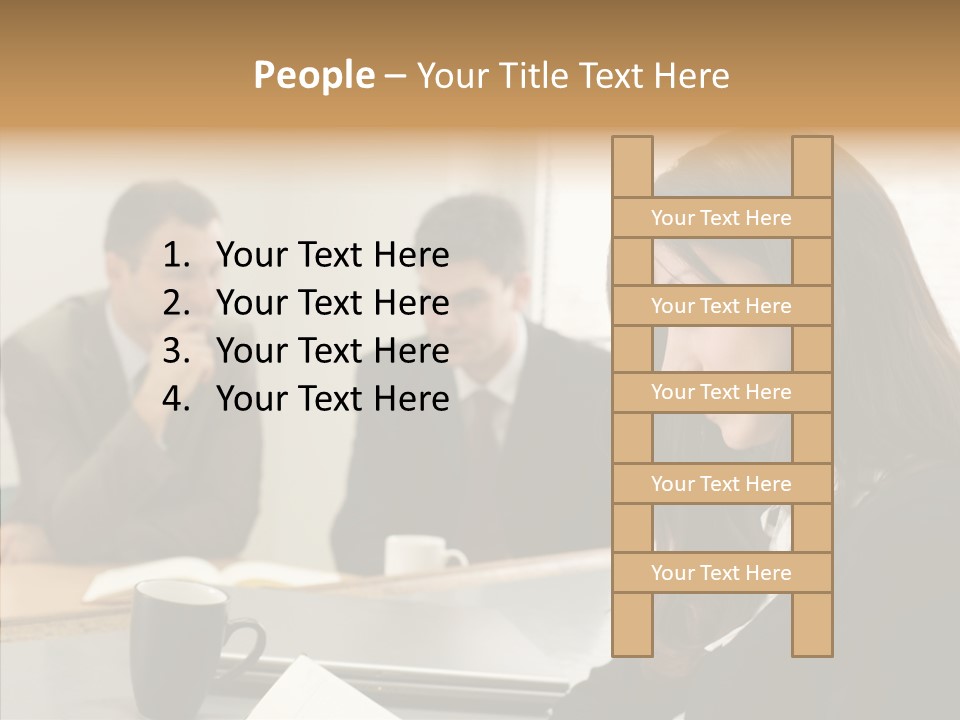 Mature Working Competition PowerPoint Template