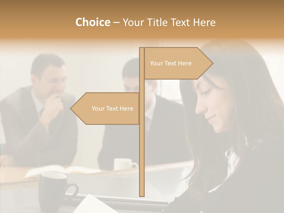 Mature Working Competition PowerPoint Template