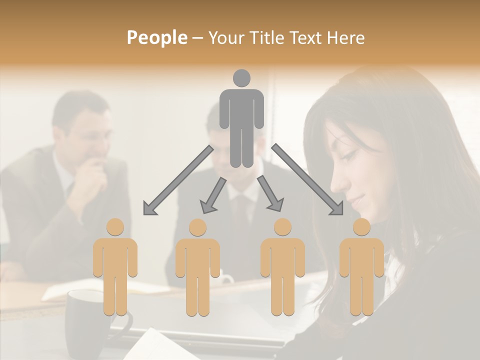 Mature Working Competition PowerPoint Template