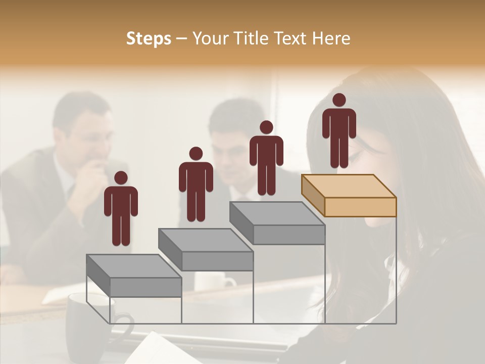 Mature Working Competition PowerPoint Template