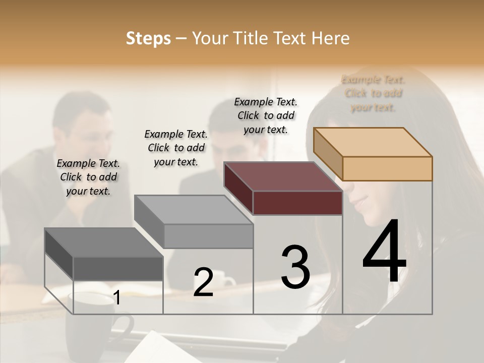 Mature Working Competition PowerPoint Template