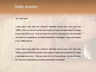 Portrait Makeup Healthy PowerPoint Template