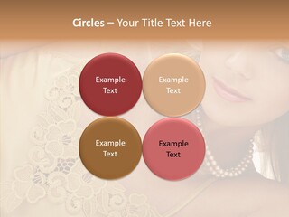 Portrait Makeup Healthy PowerPoint Template