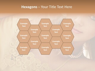 Portrait Makeup Healthy PowerPoint Template