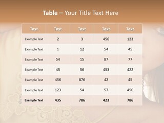 Portrait Makeup Healthy PowerPoint Template