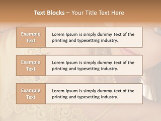 Portrait Makeup Healthy PowerPoint Template