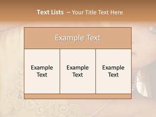 Portrait Makeup Healthy PowerPoint Template