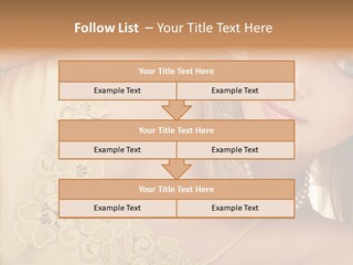 Portrait Makeup Healthy PowerPoint Template