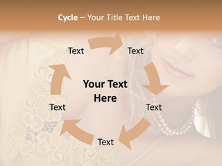 Portrait Makeup Healthy PowerPoint Template