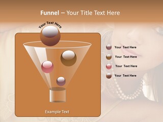 Portrait Makeup Healthy PowerPoint Template