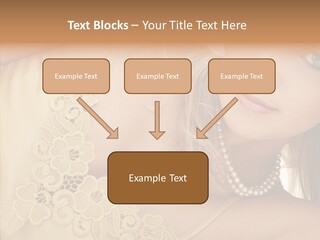 Portrait Makeup Healthy PowerPoint Template