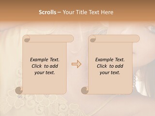 Portrait Makeup Healthy PowerPoint Template