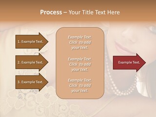 Portrait Makeup Healthy PowerPoint Template