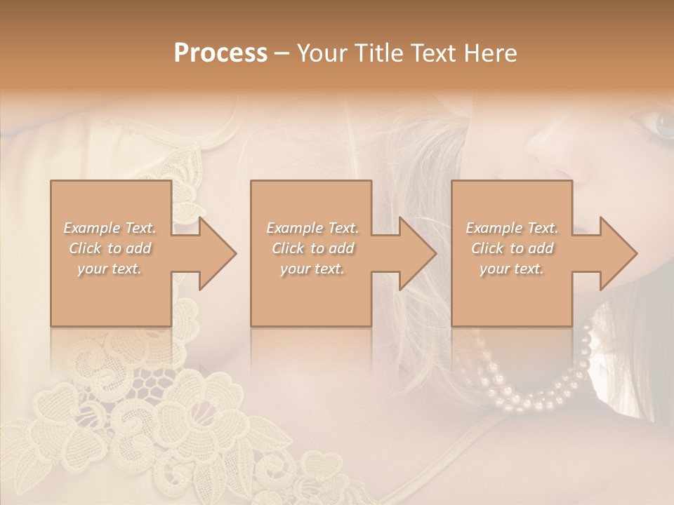 Portrait Makeup Healthy PowerPoint Template